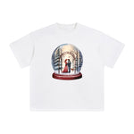 Valentine Snow Globe Graphic Tee-INNBLAC Fashion Apparel