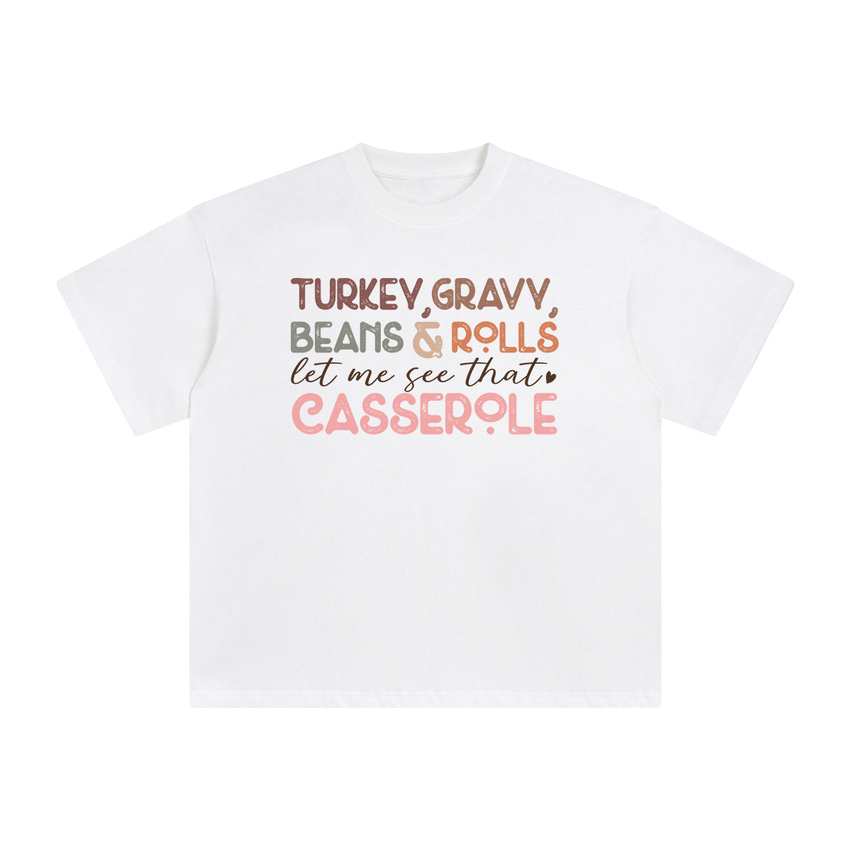Thanksgiving Quote Graphic Tee-INNBLAC Fashion Apparel