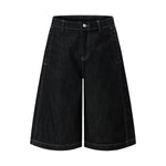 Bermudas con lavado vintage y salpicaduras de tinta