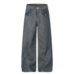 Raw Wash Wide Leg Selvedge Jeans