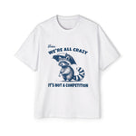 Opossum With Umbrella Graphic Tee-INNBLAC Fashion Apparel