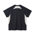 Color Block Oversized Sporty Raglan T-Shirt