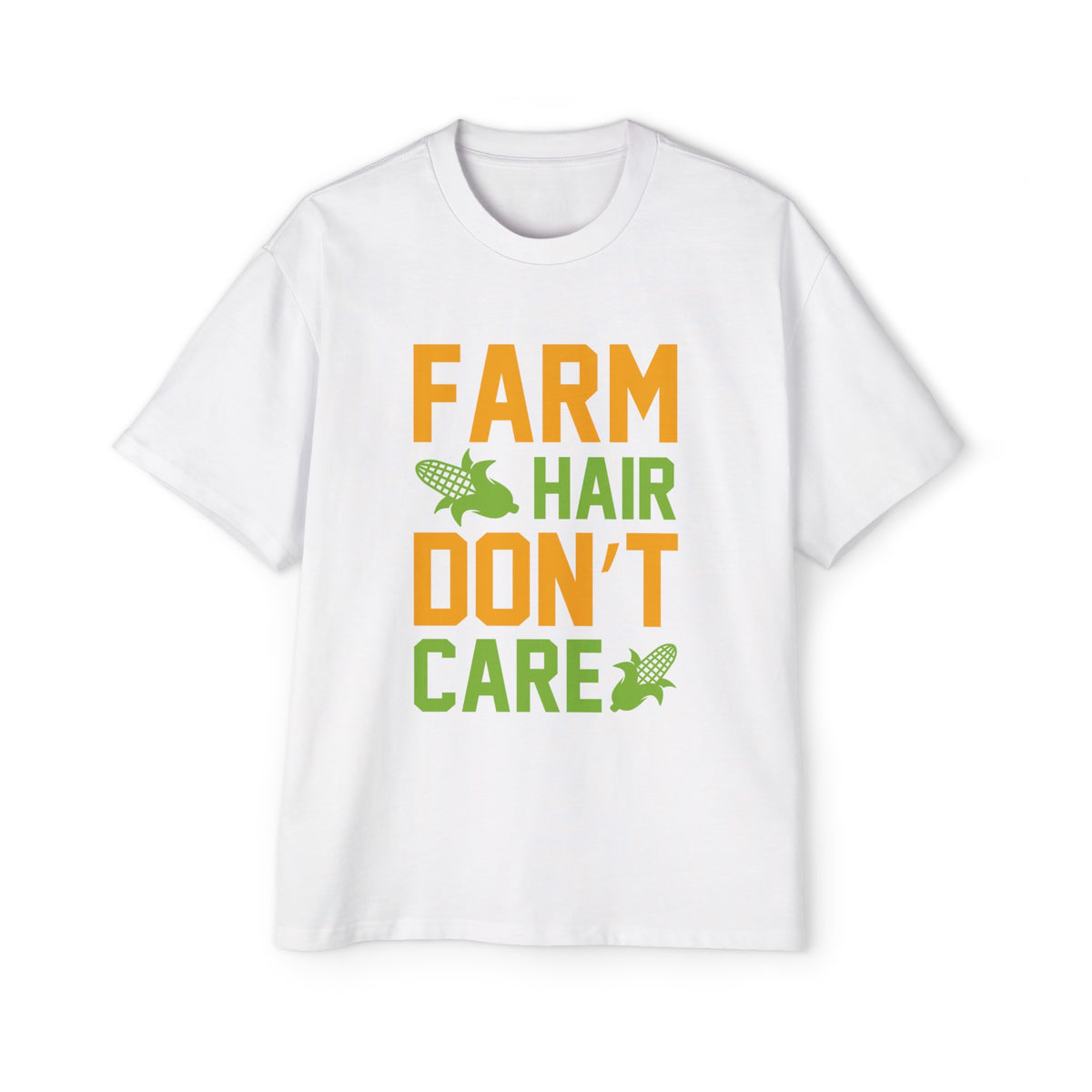 Farm Hair Don't Care Graphic Tee-INNBLAC Fashion Apparel
