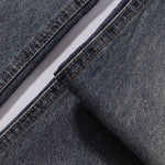 Wide Leg Distressed Paint Splatter Denim Jeans