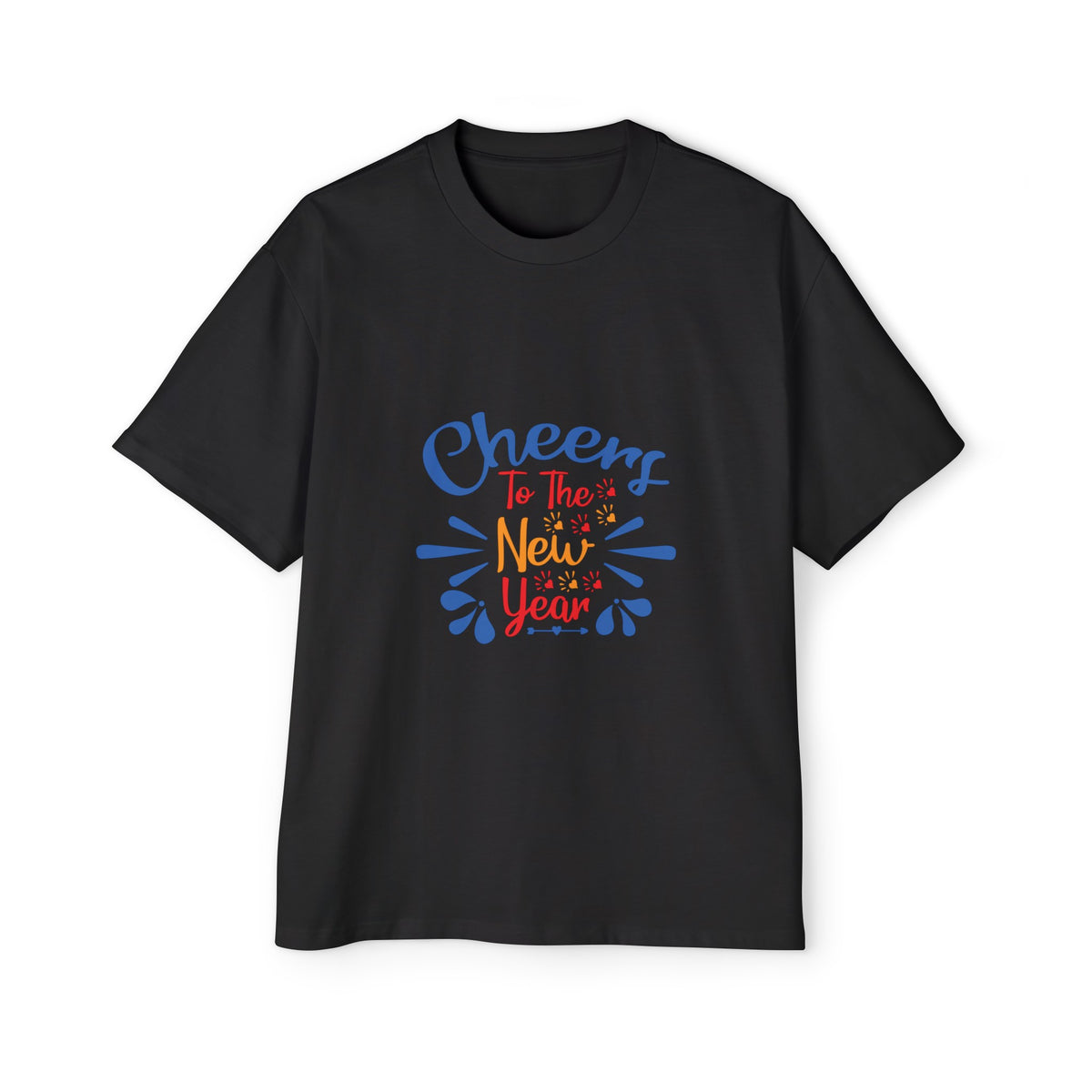 Cheers To The New Year Graphic Tee-INNBLAC Fashion Apparel