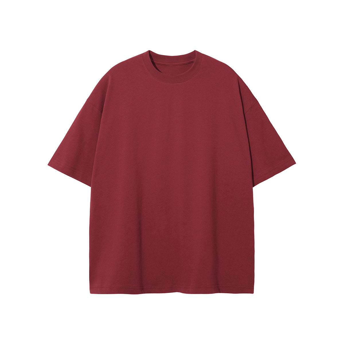 Luxury Cotton Slouchy Comfortable Oversized Basic Tee