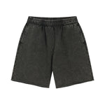 Raw Edge Washed Short Pants-INNBLAC Fashion Apparel