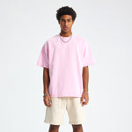Loose Fit Distressed Cotton Tee 8oz