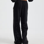 Casual Loose Fit Paint Splatter Elastic Waist Sweatpants