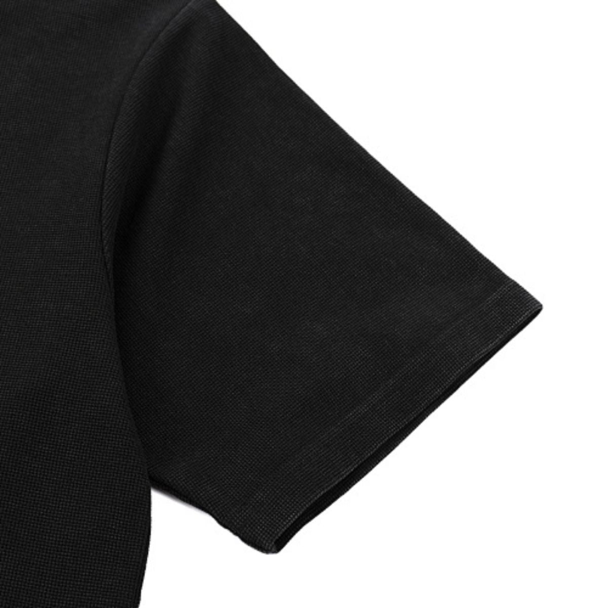 Snowflake Garment Dyed Waffle Knit Tee 340G