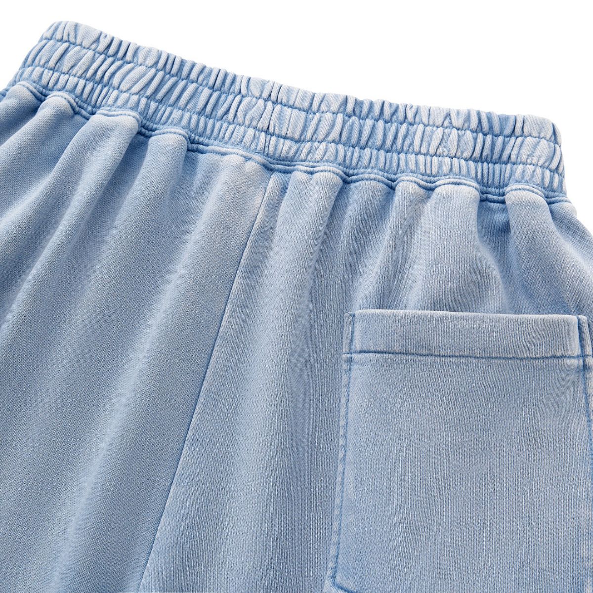 Loose Draped Wide‑Leg Washed Distressed Casual Pants