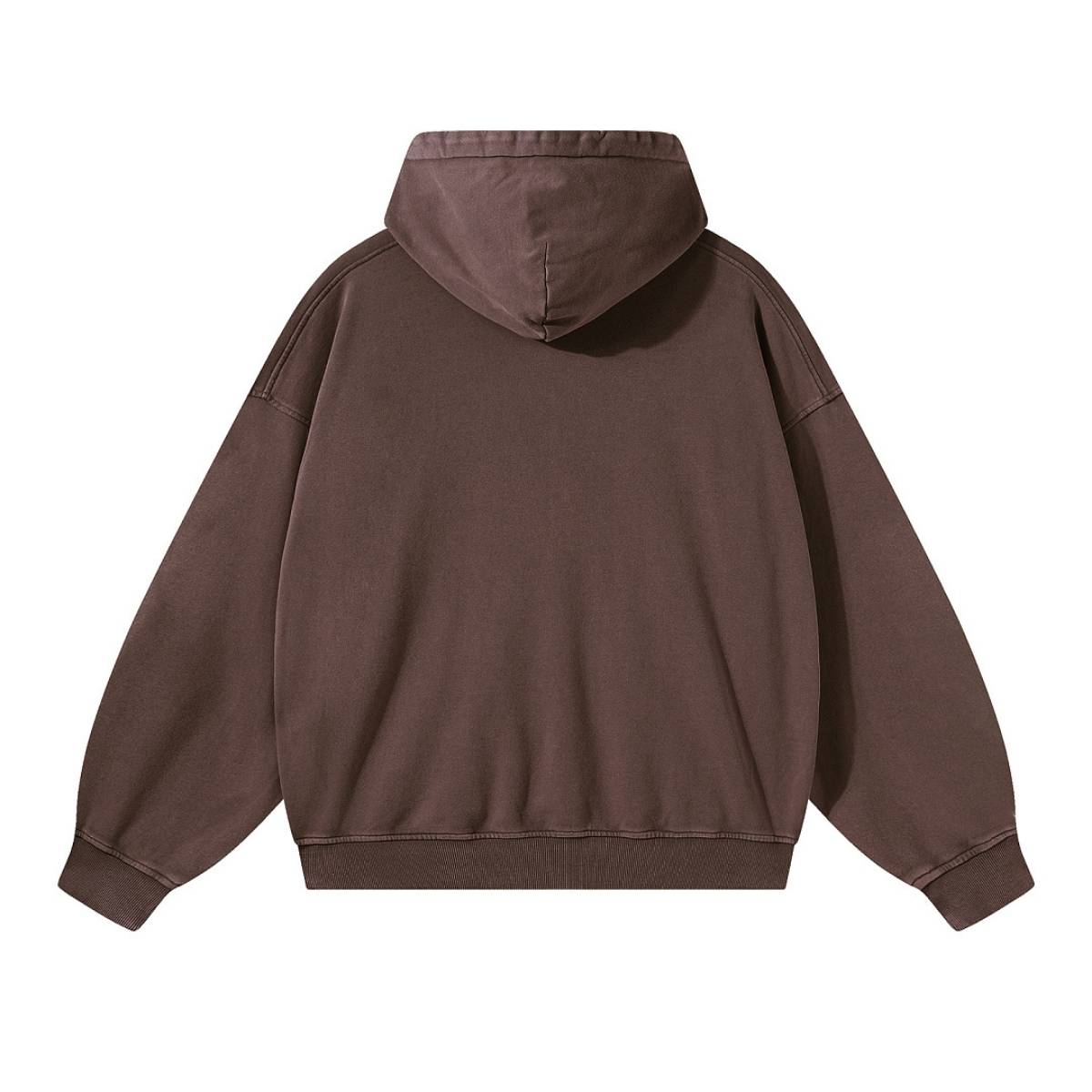 Sudadera con capucha de felpa de novio de gran tamaño