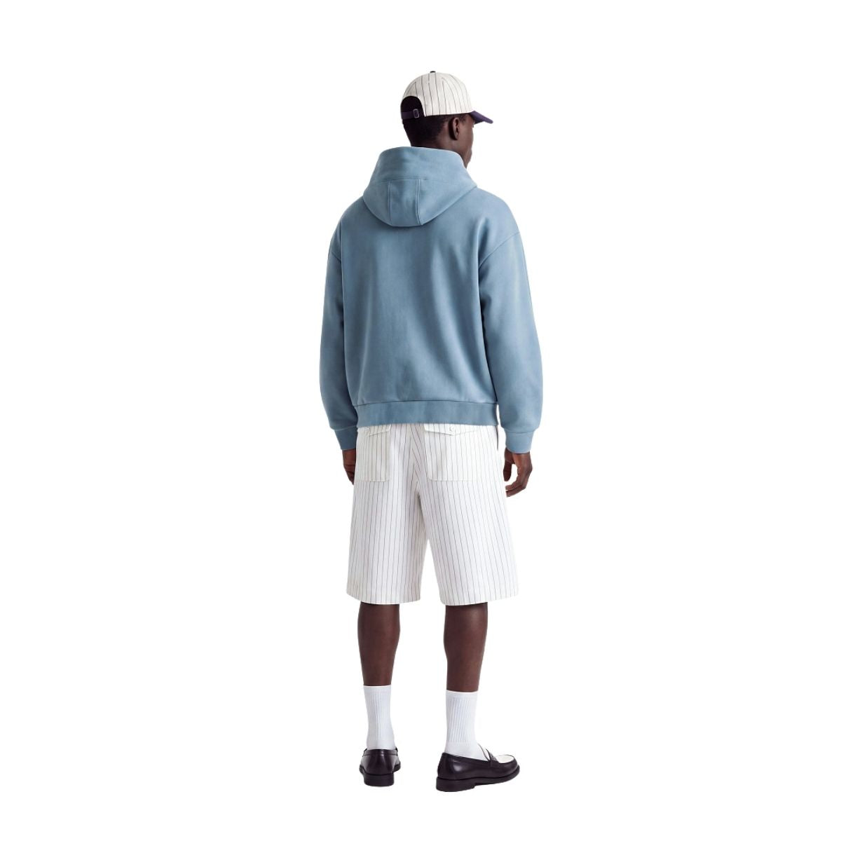 Heavyweight Fleece‑Lined Tailored Seamed Hoodie