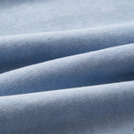 Loose Draped Wide‑Leg Washed Distressed Casual Pants