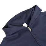 Boxy Cropped 340G Thermal Fleece Zip Hoodie
