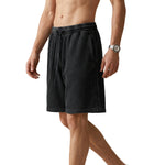 Pantalones cortos deportivos holgados con lavado vintage