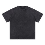 Washed Faded Baggy Cotton Tee 7.5oz