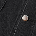 Raw Edge Star Denim Trucker Jacket