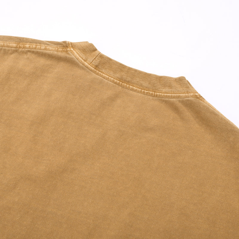 Drop Shoulder Cotton T Shirt 7.5oz