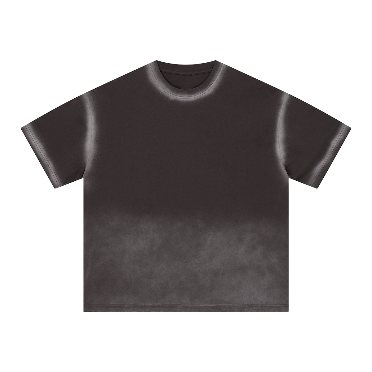 Bold Gradient Fade Oversized Design T-Shirt