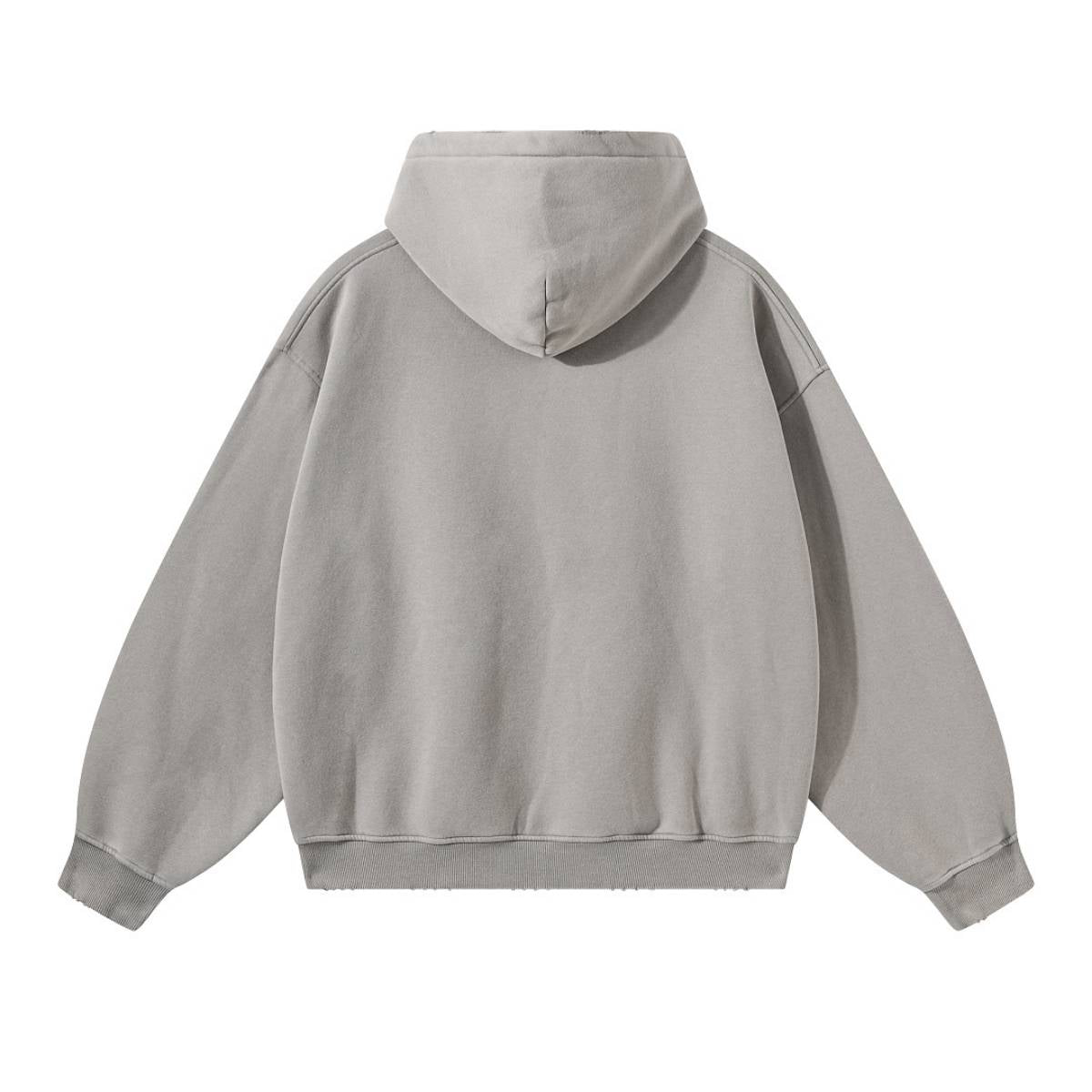 Sudadera con capucha de felpa de novio de gran tamaño