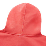 Cotton Heavyweight Washed Distressed Terry Hoodie