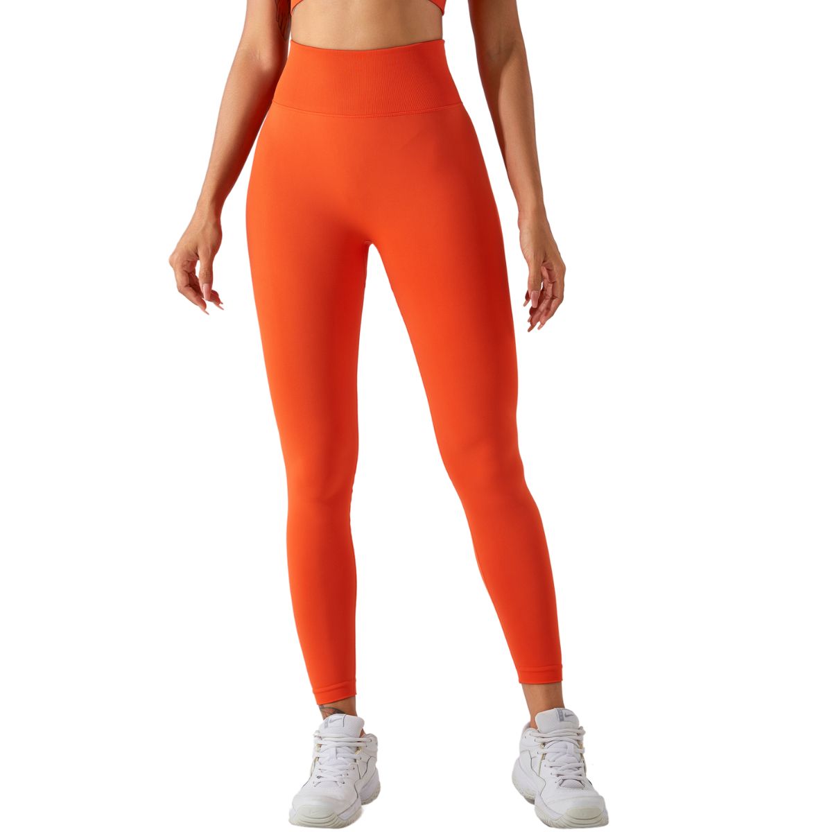 High-Waisted Seamless Yoga Leggings