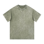 Heavyweight Stone Wash Cotton Tee 9oz