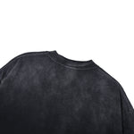 Sudadera holgada de algodón degradado de 10.8 oz