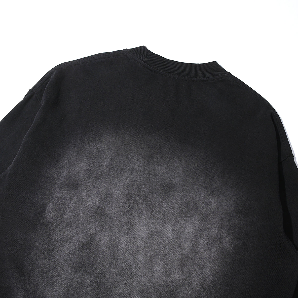 Sudadera de algodón descolorido y lavado a piedra de 10.8 oz