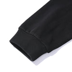 Sudadera de algodón descolorido y lavado a piedra de 10.8 oz