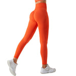 High-Waisted Seamless Yoga Leggings