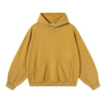 Sudadera con capucha de felpa de novio de gran tamaño