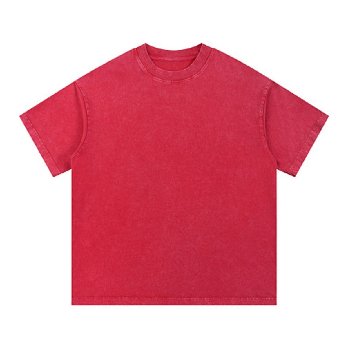 Washed Faded Baggy Cotton Tee 7.5oz