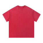 Washed Faded Baggy Cotton Tee 7.5oz