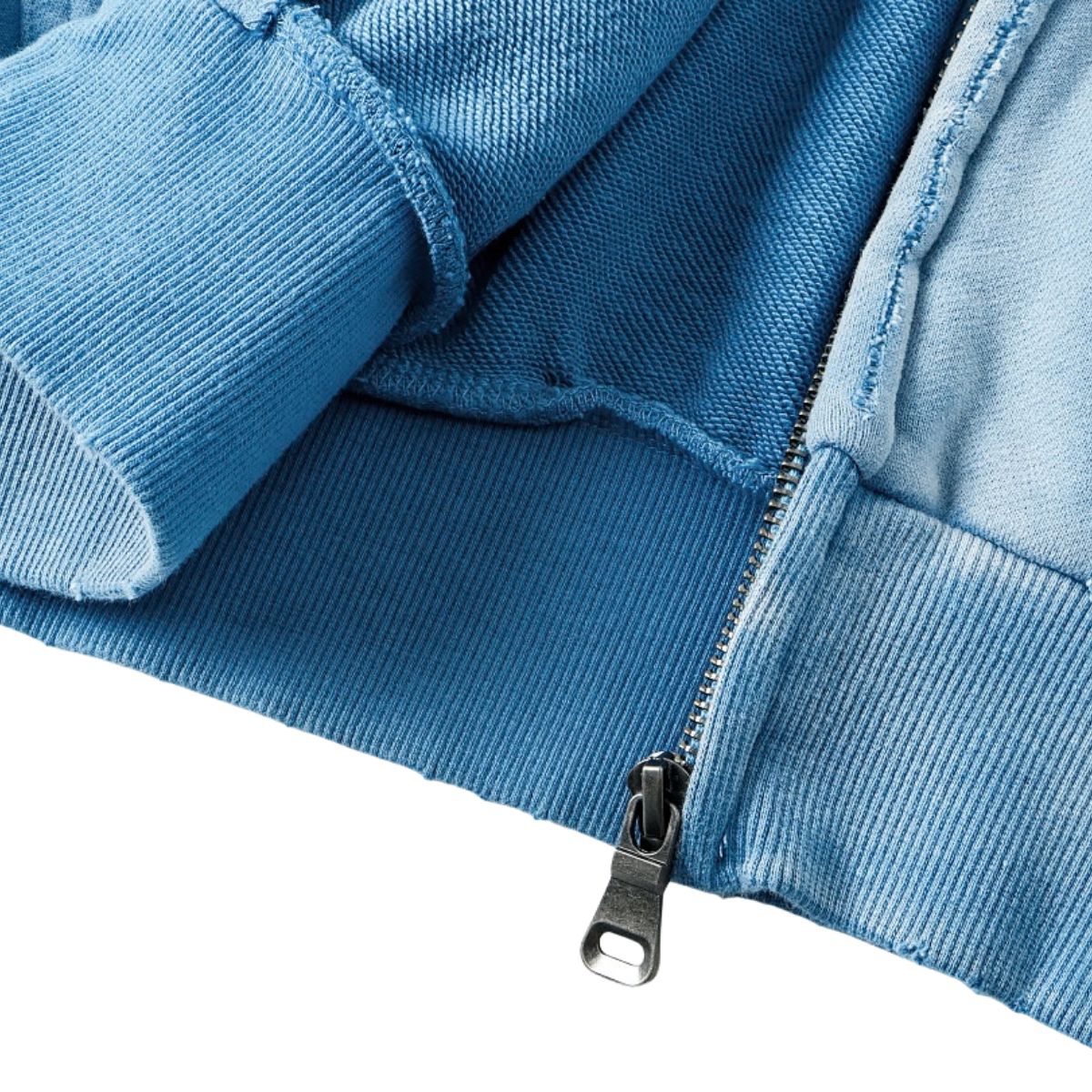 Monkey Wash Ripped Distressed Cotton Pullover Hoodie