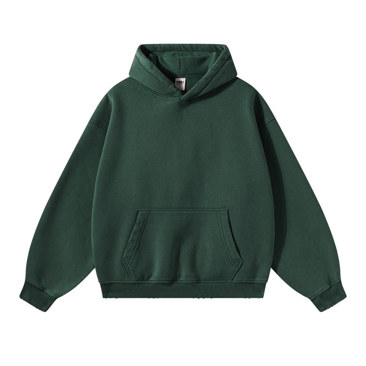 Sudadera con capucha de felpa de novio de gran tamaño