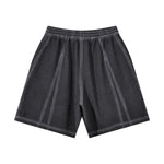 Breathable Mesh Athletic Elastic Waist Training Shorts