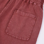 Pantalones cortos holgados con lavado vintage