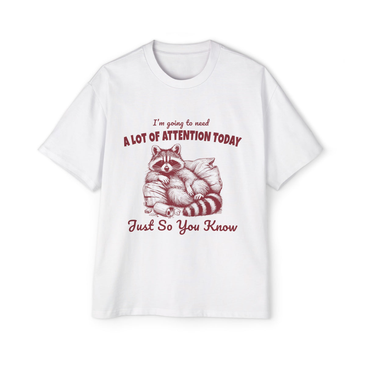 Raccoon Graphic Tee-INNBLAC Fashion Apparel