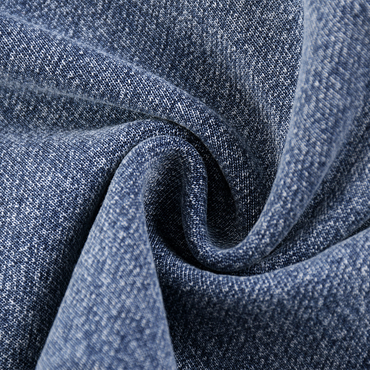 Washed Baggy Knit Denim Joggers