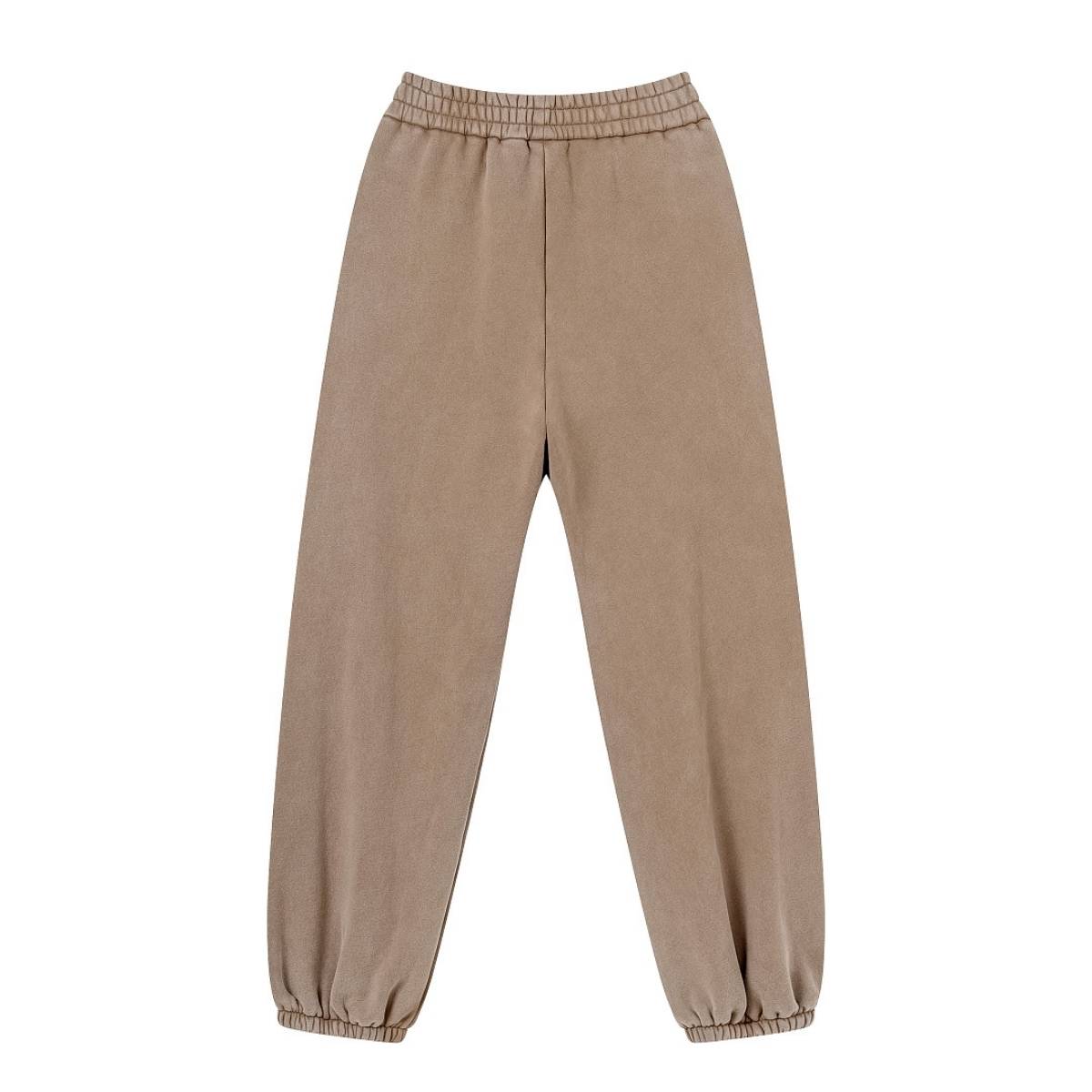 Jogger holgado descolorido y lavado
