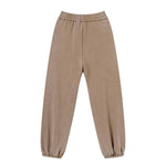 Jogger holgado descolorido y lavado