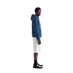 Fleece‑Lined Zip Up Vintage Regular Fit Hoodie