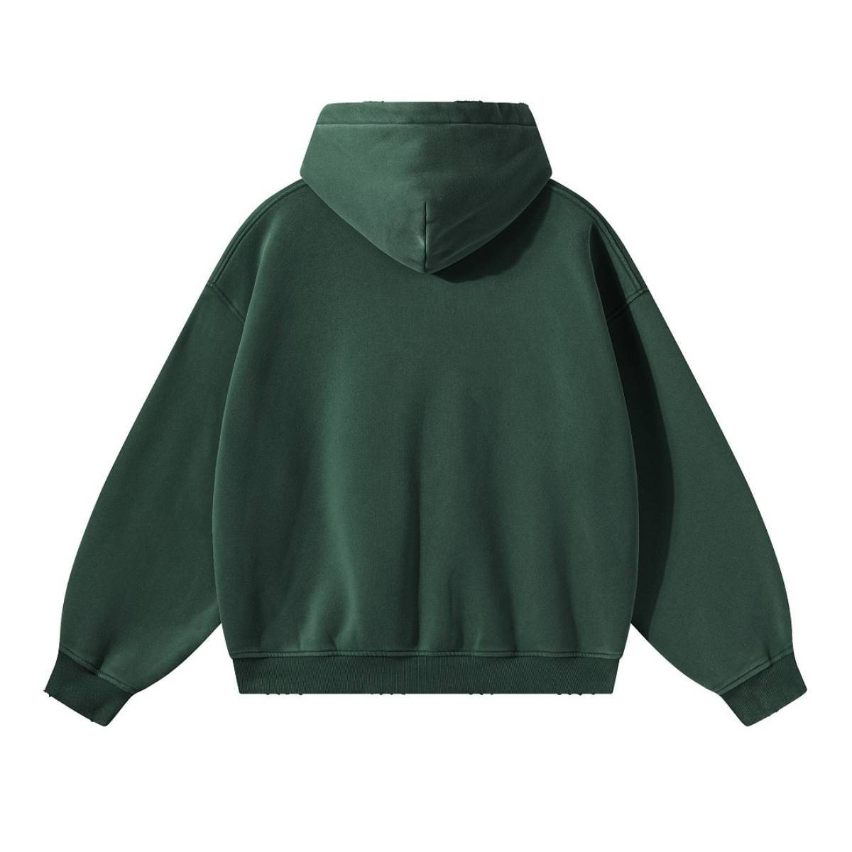 Sudadera con capucha de felpa de novio de gran tamaño