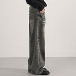 Distressed Vintage Scimitar Jeans