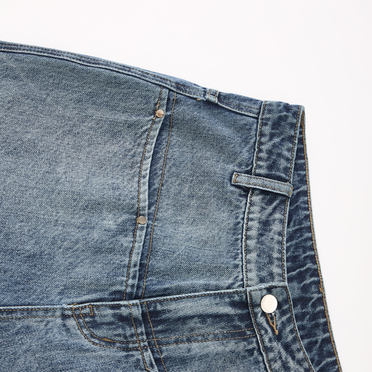 Vintage Washed High Waist Boyfriend Loose Jeans