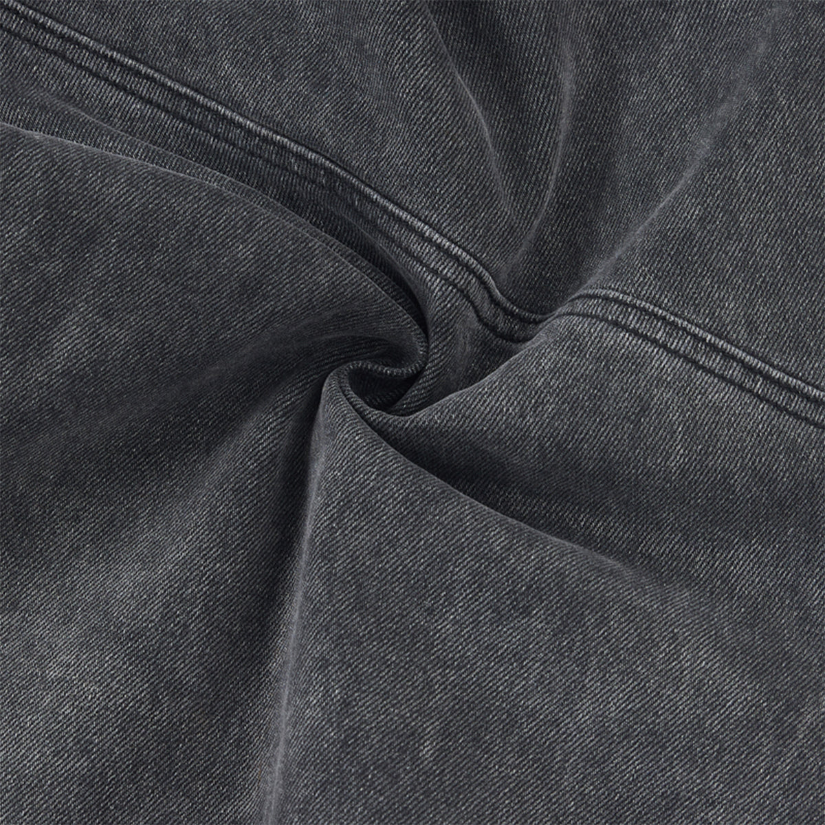 Cargo Wide Leg Distressed Wash Denim Jeans