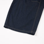 Knife Cut Patchwork High Waist Wide Leg Jeans