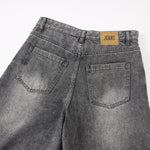 Distressed Vintage Scimitar Jeans